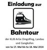 Bahntour 2014